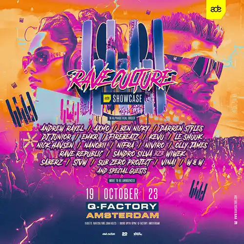 Rave Culture ADE 2023 (Future Heroes Of Bigroom Stage)