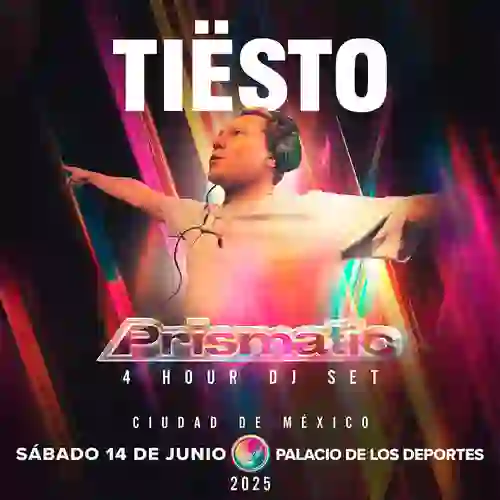 Tiesto - Live at Palacio De Los Deportes (Mexico City, Mexico - 14-06-2025)