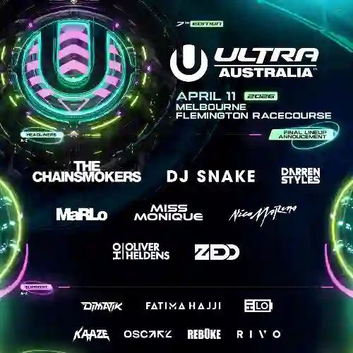 Ultra Music Festival (Melbourne, Australia - 11-04-2026)