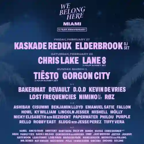 We Belong Here (Miami, USA - 28-02-2026)