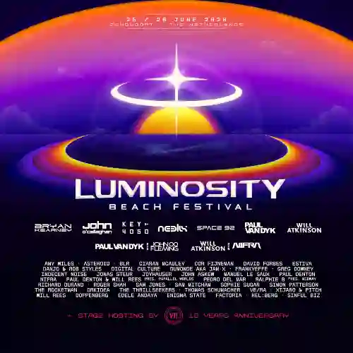 Luminosity Beach Festival 2026 (Zandvoort, The Netherlands)