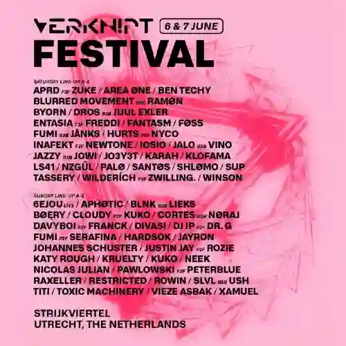 Verknipt Festival 2026 (Utrecht, Netherlands)