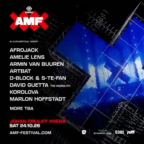 Amsterdam Music Festival 2026 (Amsterdam, Netherlands - 24-10-2026)