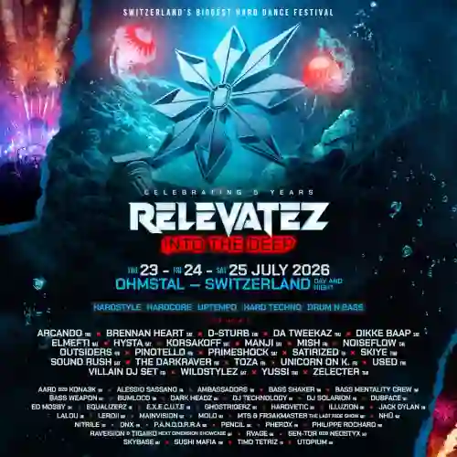 Relevatez Festival 2026 (Ohmstal, Switzerland - 23-25-07-2026)